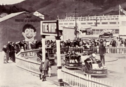 New Zealand & South Seas Exhibition - Amusement Park, The Whip ride, 1925-6