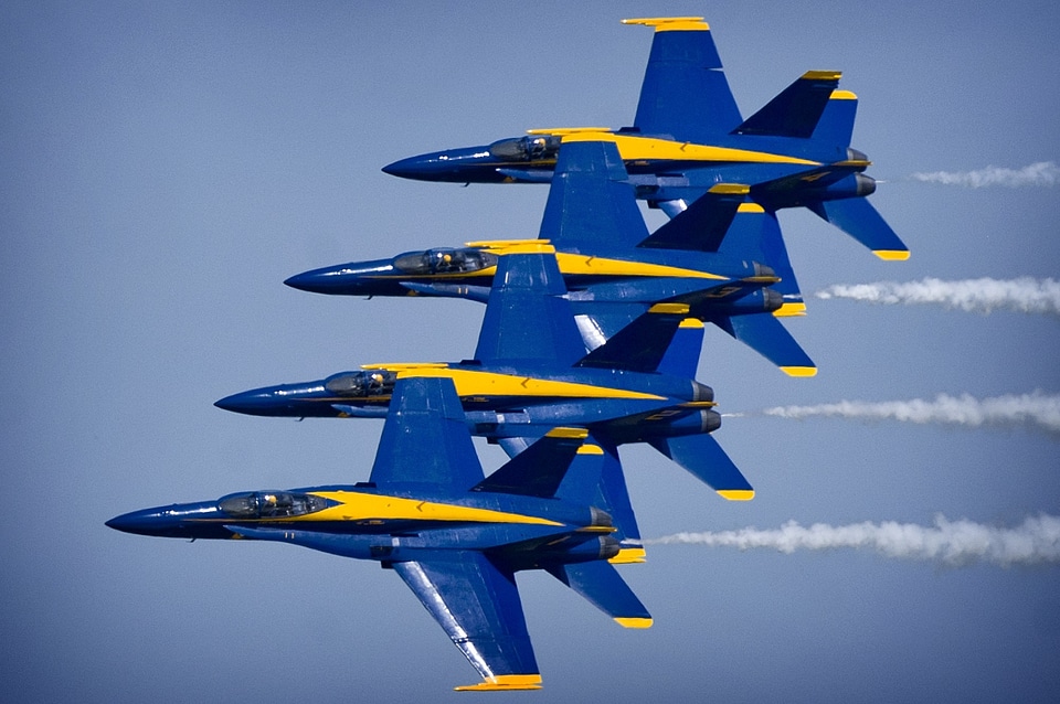Planes training sortie