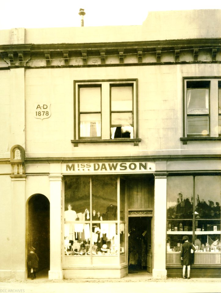 Hanover Street - Miss Dawson's Shop, 1927