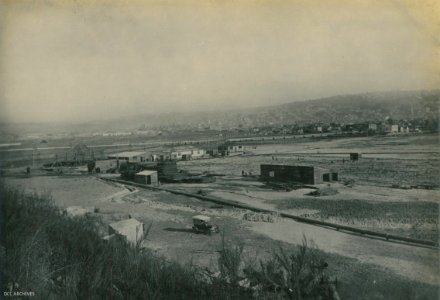Beginning of building work for New Zealand South Seas Exhibition opened in 1925