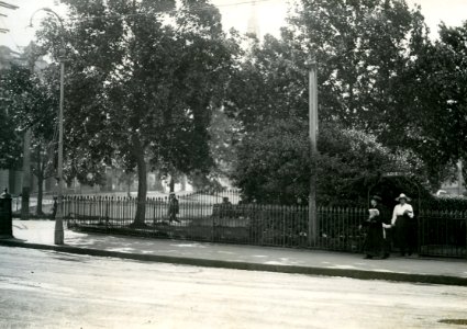 Octagon Comfort Station - Women's Entrance 1919 photo