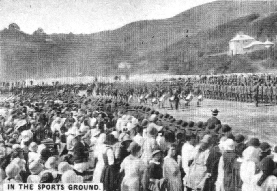 New Zealand & South Seas Exhibition - In the Sports Ground, 1925-6