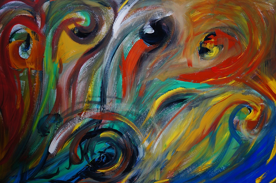 The art of abstraction painting