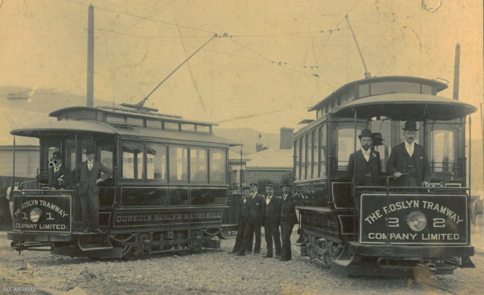 First Electric Trams in New Zealand  23 October 1900