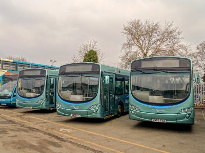 The Kings Hill Connect Buses at New Enterprise Coaches photo