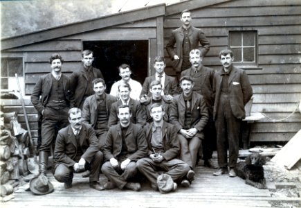 Group photo of staff at Waipori