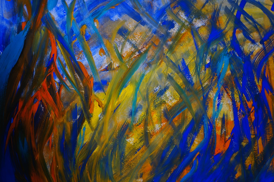 The art of abstraction painting