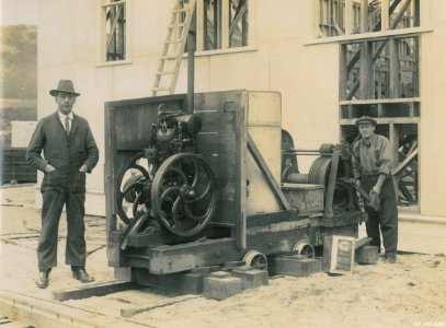 Construction of the New Zealand & South Seas Exhibition, Logan Park 1924-1925