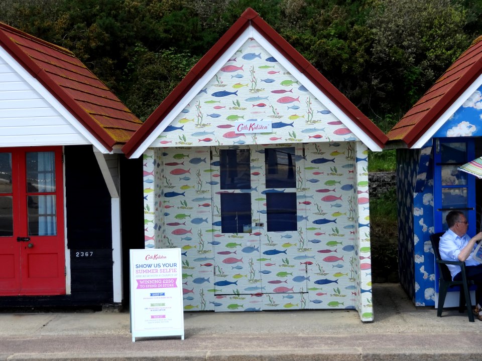 Cath Kidston's Bournemouth beach huts