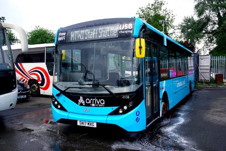 Ready for June 1st 2018. 6X Service and the Maidstone NHS Staff weekend bus.