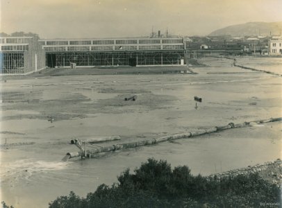 Construction of the New Zealand & South Seas Exhibition, Logan Park 1924-1925