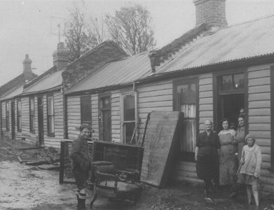 Flood Damage North Dunedin 1923