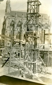 Town Hall Construction, 1928