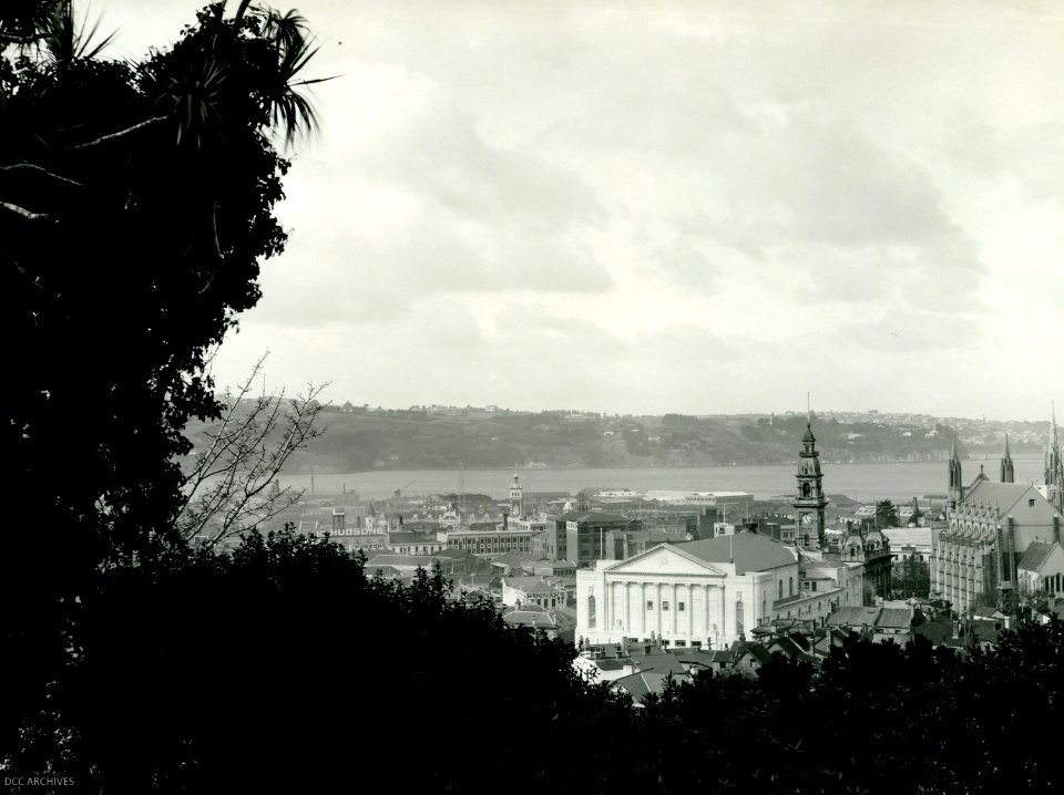 View of the Newly Completed Dunedin Town Hall 1929