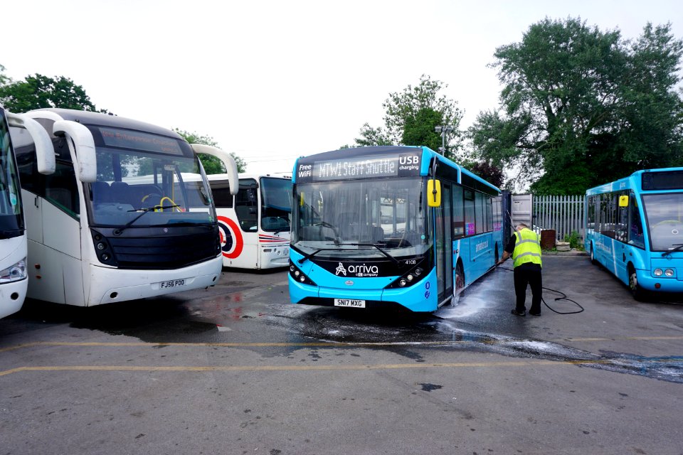 SN17MXG at New Enterprise Coaches of Tonbridge. Starting on the 6X bus tomorrow.