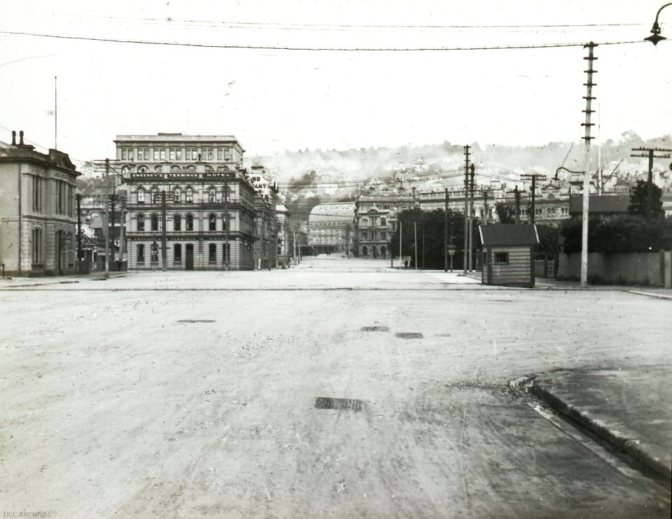 Lower Rattray Street after improvement work completed