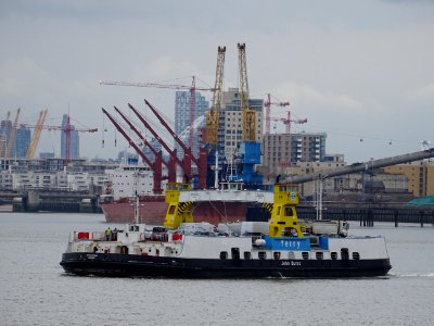 Memories of The Woolwich Ferry. New Ferries coming soon.