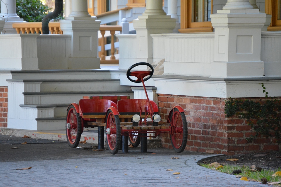 Jekyll island history red car