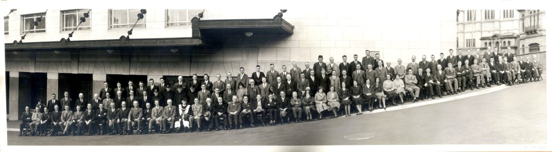 Dunedin City Council Staff 1933 photo