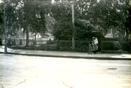 Octagon Comfort Station - Women's Entrance 1919