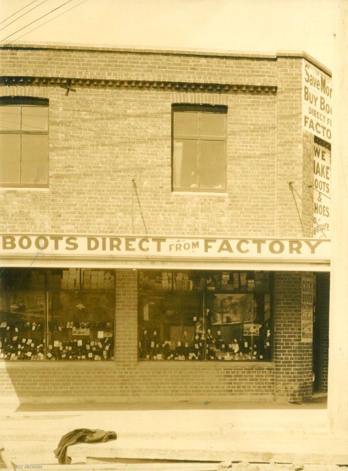 Hanover Street Boot Factory 1927