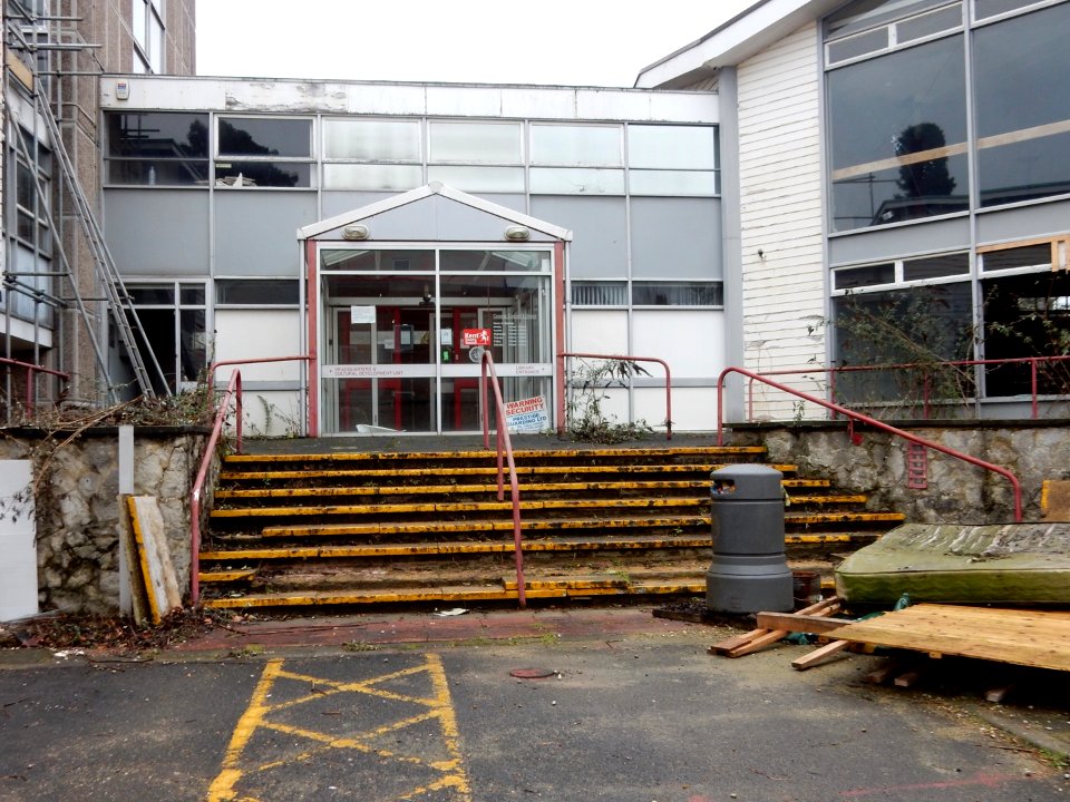 A few more photos of Kent County Council Library Maidstone before demolition.