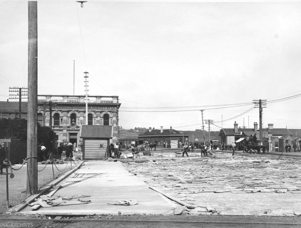 Street Paving, Lower Rattray Street, 1922