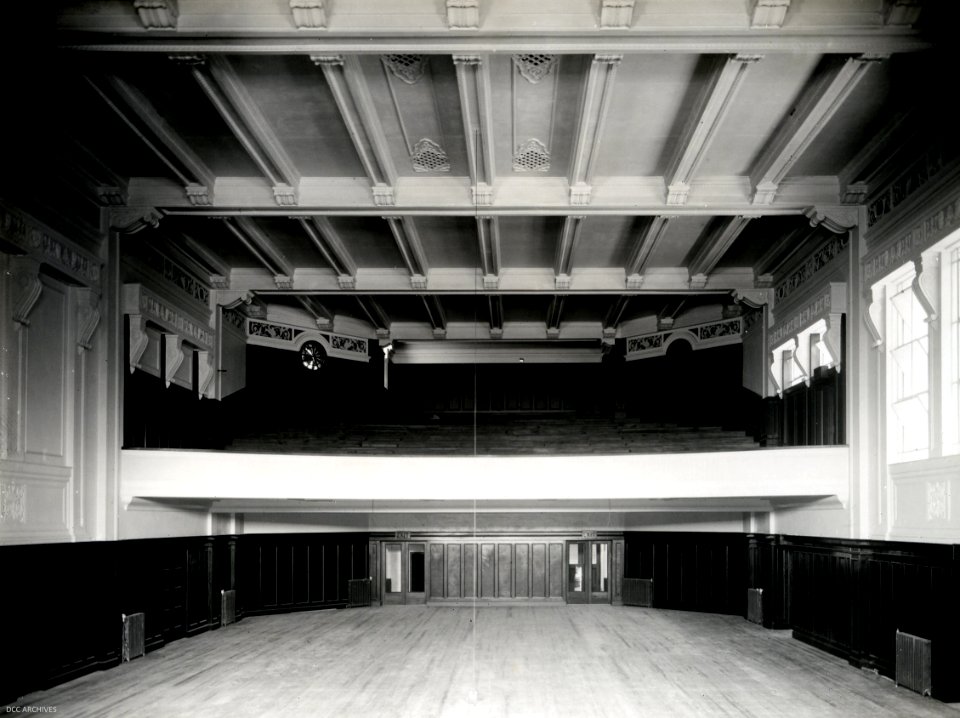 Concert Hall awaiting furnishings - Dunedin Town Hall