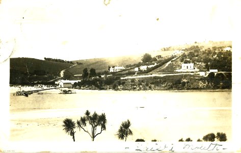 A postcard of Taieri Mouth postcard, c1916