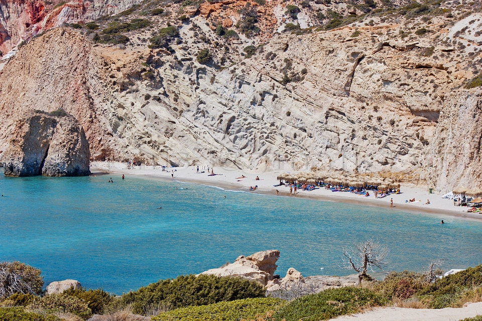 Greece milos cyclades