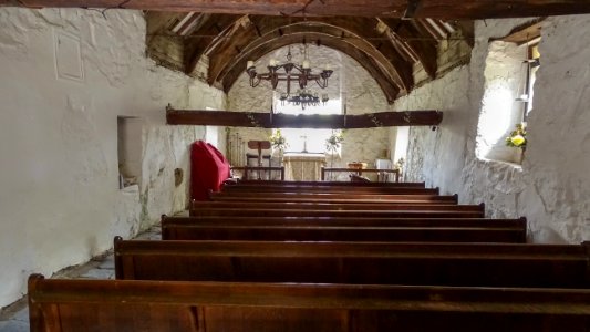St Tanwg's Church, Llandanwg, also known as "the church in the sand", is an early medieval church dedicated to St Tanwg in the village of Llandanwg, Gwynedd, Wales. The church is a Grade I listed building.