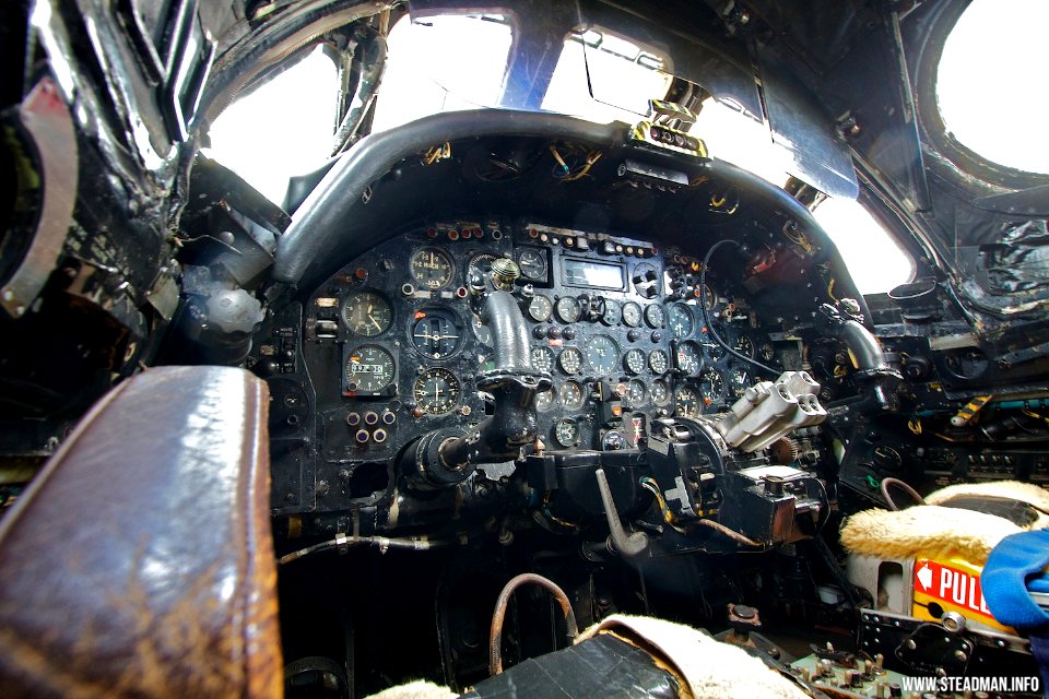 Midlands Air Museum - Vulcan Cockpit