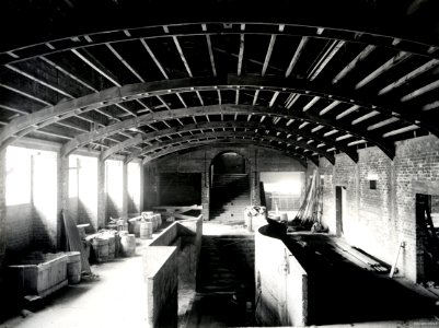 Interior Construction of Dunedin Town Hall photo
