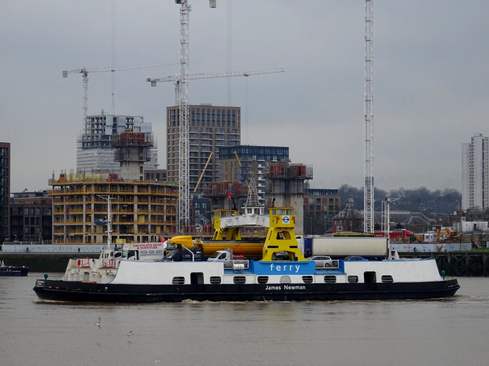 Memories of The Woolwich Ferry. New Ferries coming soon.