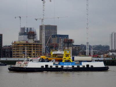Memories of The Woolwich Ferry. New Ferries coming soon.