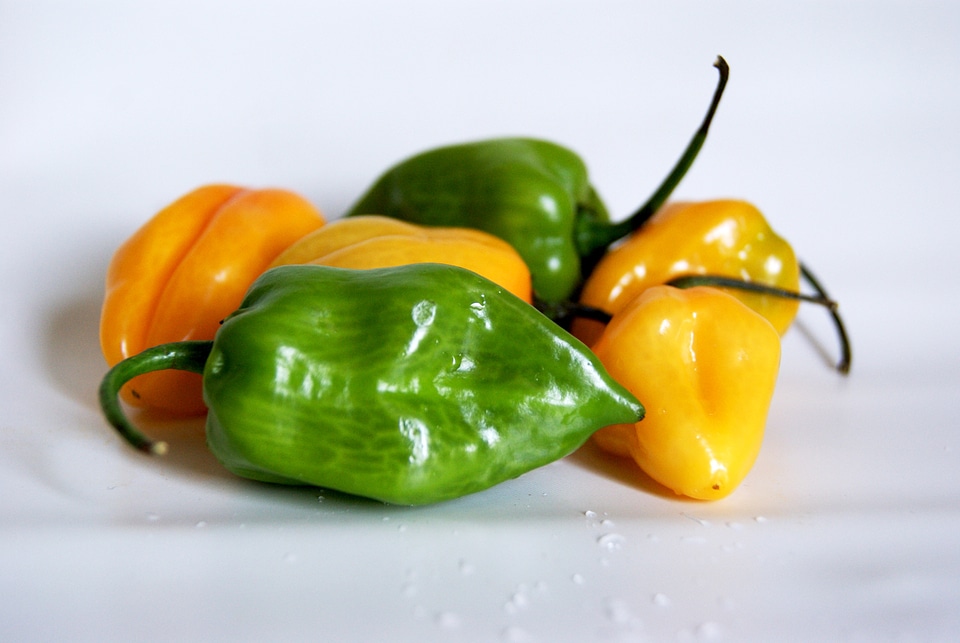 Spicy peppers vegetables