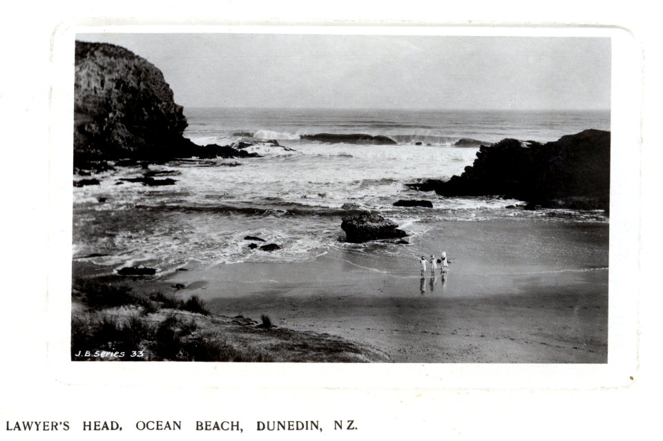 Lawyers Head, Ocean Beach Postcard c1908