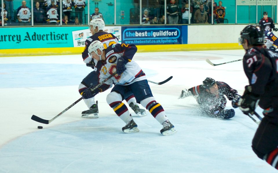 Guildford Flames Vs Basingstoke Bison