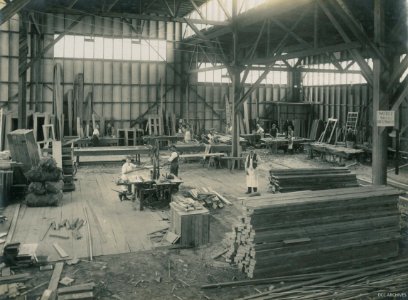 Construction of the New Zealand & South Seas Exhibition, Logan Park 1924-1925