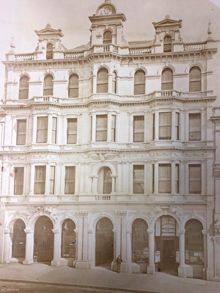 Wain's Hotel, c1879