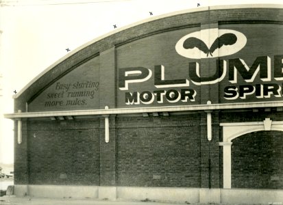 The Vacuum Oil Company Store, corner Fryatt and Halsey Streets, 1927 photo