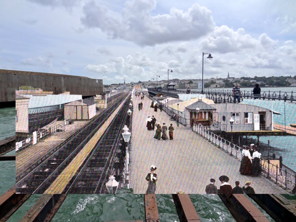 Ryde Pier Then and Now