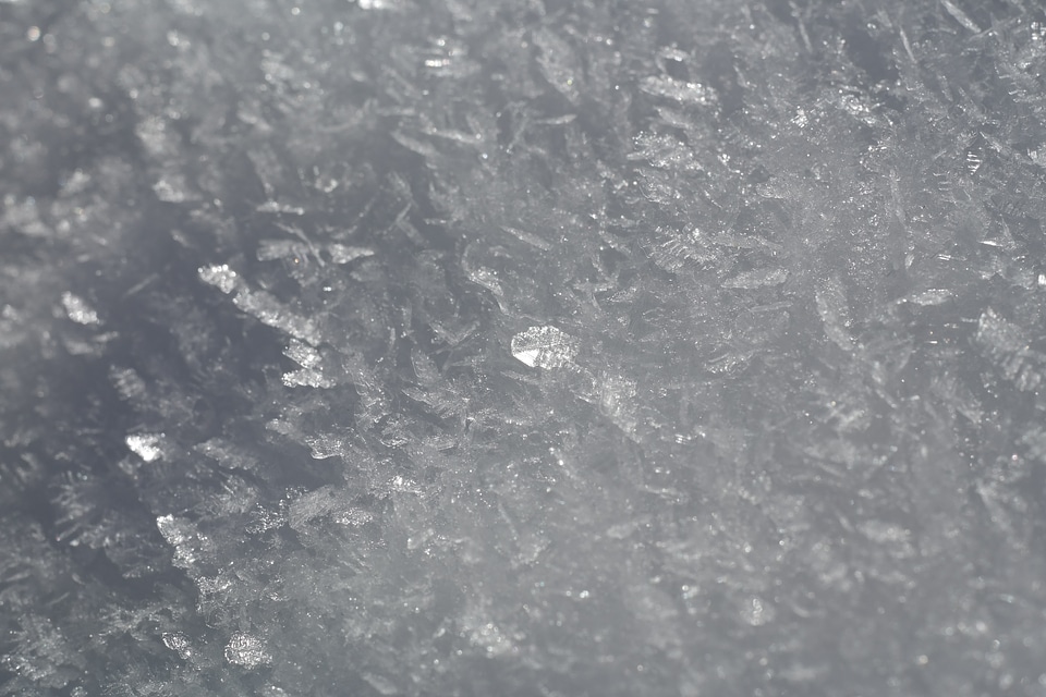Winter crystals cold