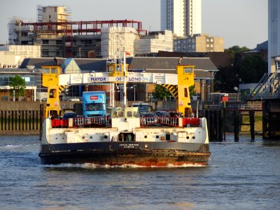 JAMES NEWMAN LONDON WOOLWICH FERRY