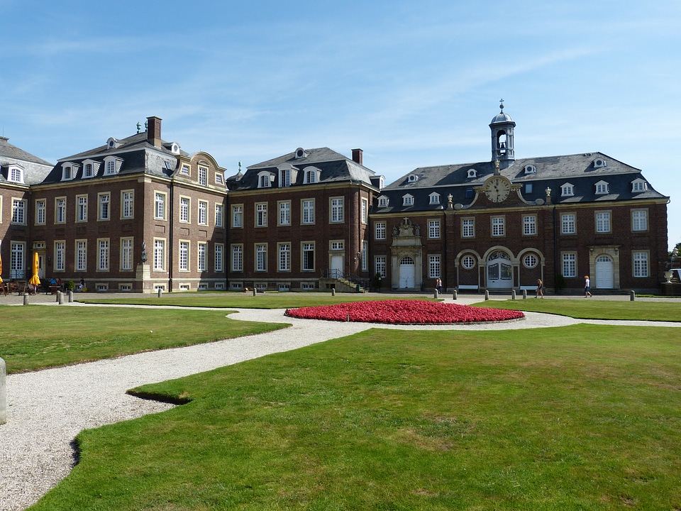 Palace historically facade