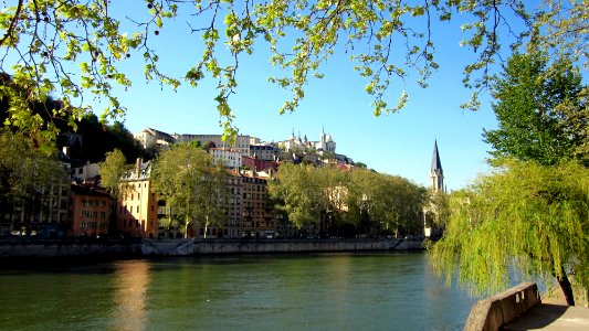 Quai de Saône, Vieux Lyon photo