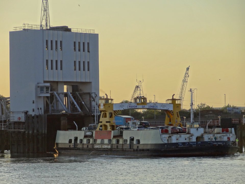 WOOLWICH FERRY JAMES NEWMAN