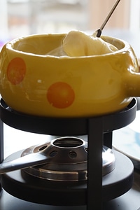 Cheese fondue switzerland specialty photo