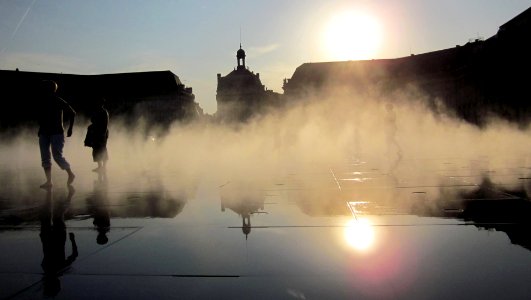 Le miroir d'eau