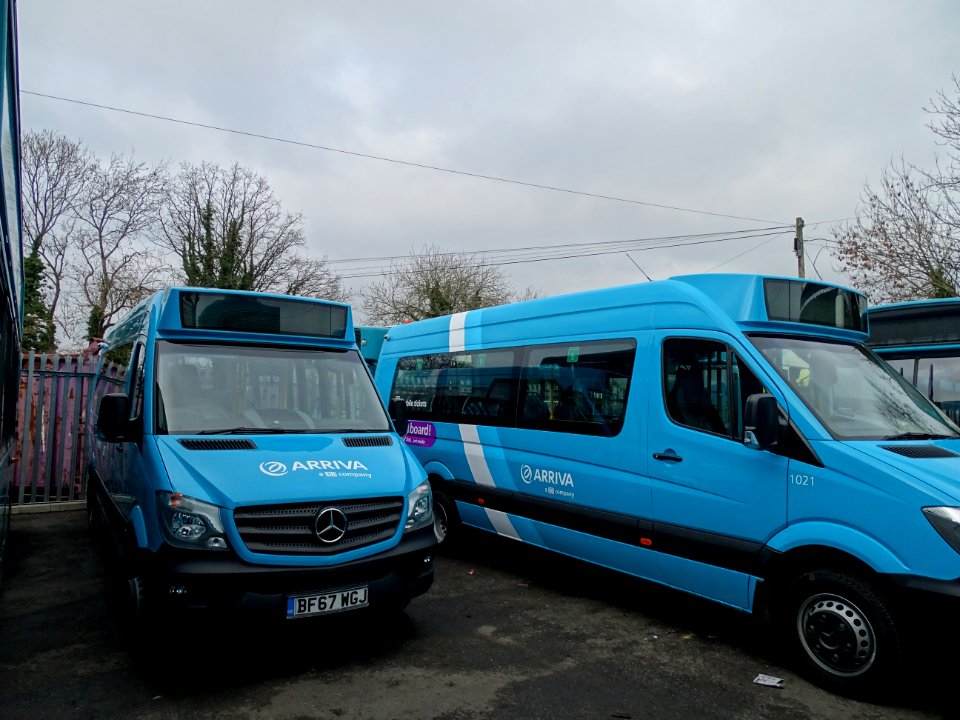New Enterprise Coaches back home in their Tonbridge Coach Yard after a move to the Hop Farm Paddock Wood.